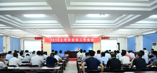 乐动网页版召开2016年上半年营销工作会议